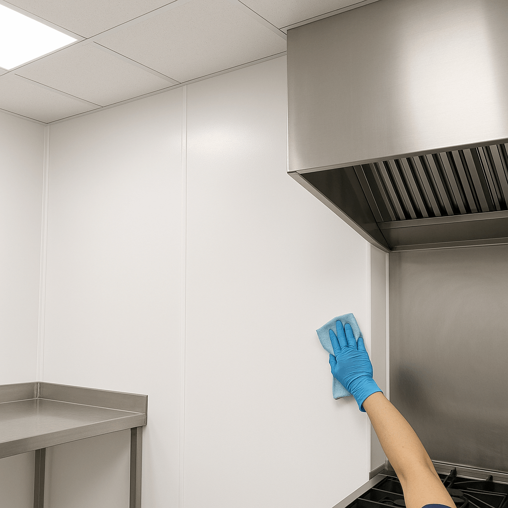 Easy-Clean Wall and Ceiling Cladding